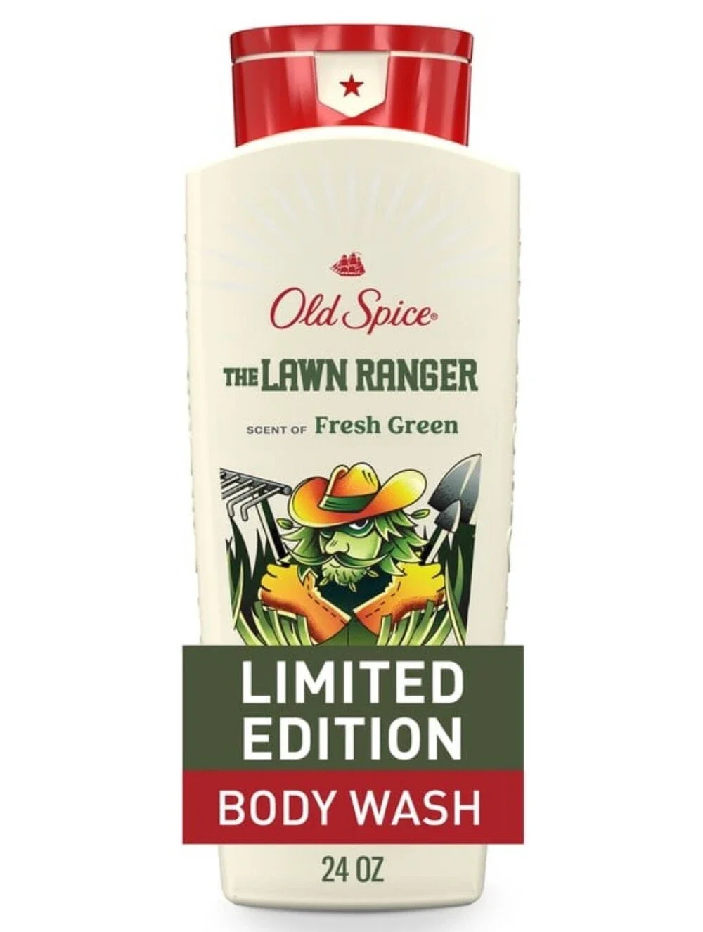 Old Spice The Lawn Ranger Fresh Green Body Wash 24oz & Antiperspirant